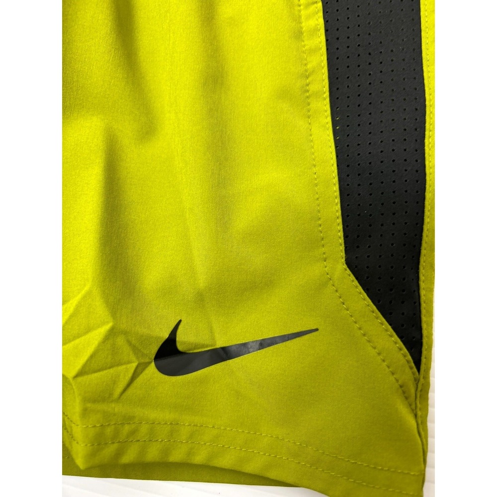 Nike Men's Size Small 9" Green/Black Contend Volley Swim Trunks NESSA482-314 - Picture 3 of 7